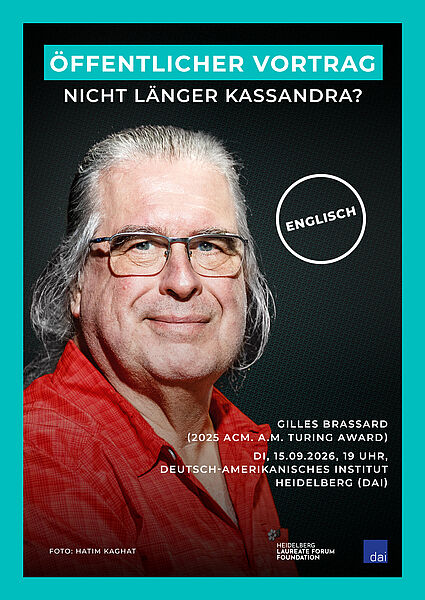 Plakat Öffentlicher Vortrag Brassard 