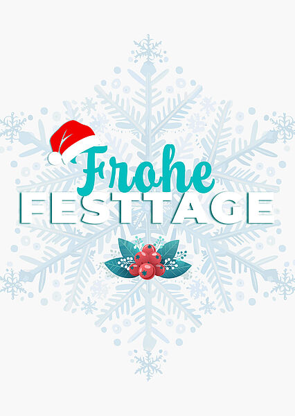 Frohe Festtage, Titelbild.