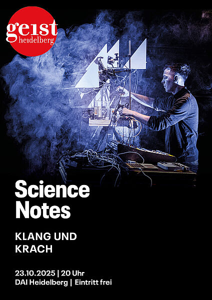 Plakat der Science Notes 2025.