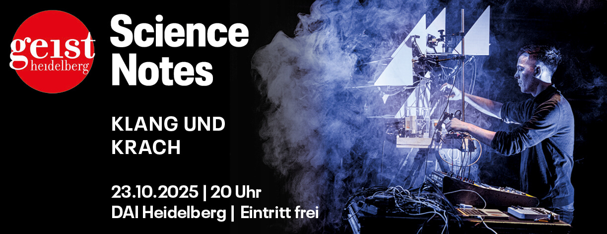 Plakat der Science Notes 2025.