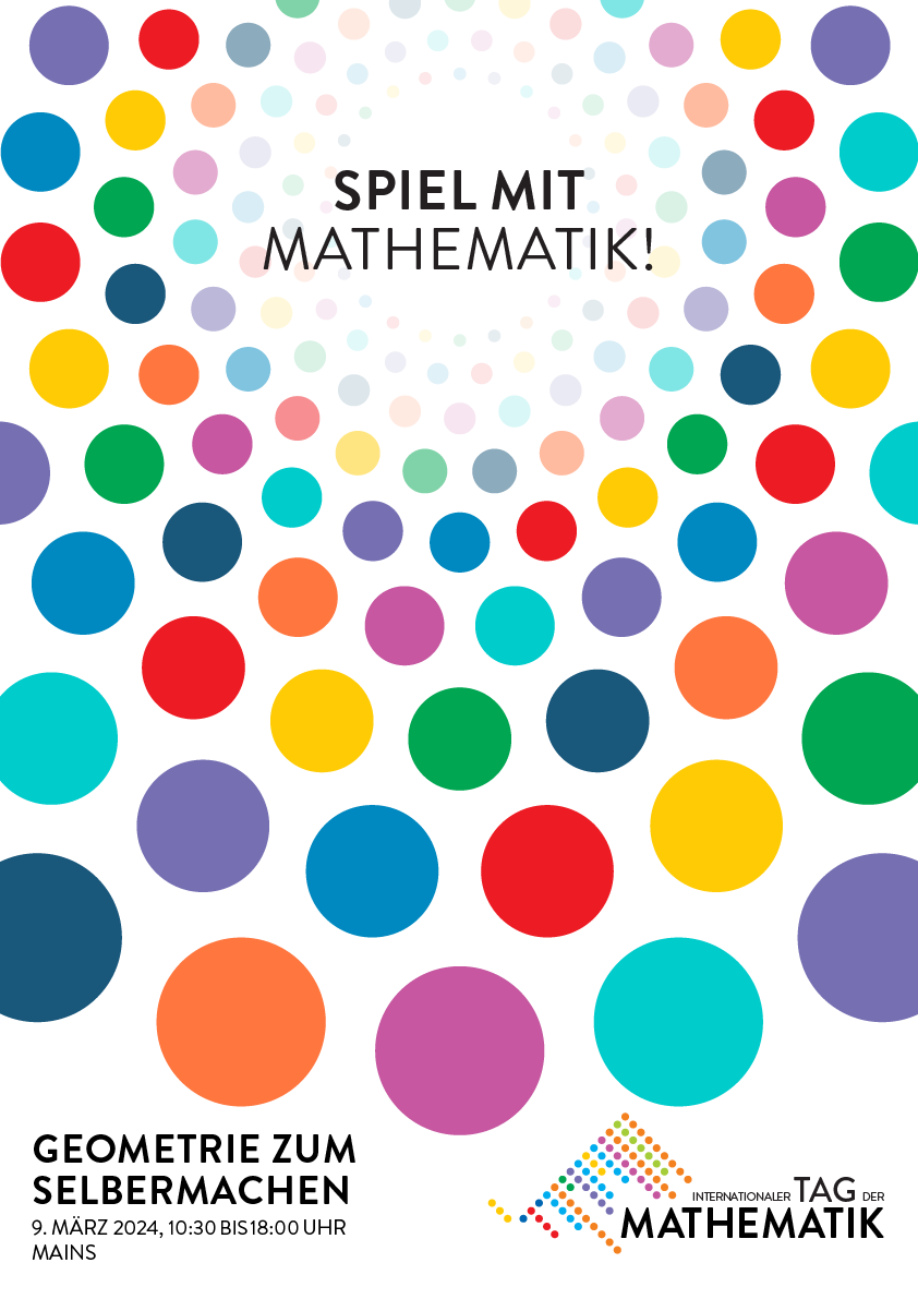 Plakat des Tages der Mathematik 2024.