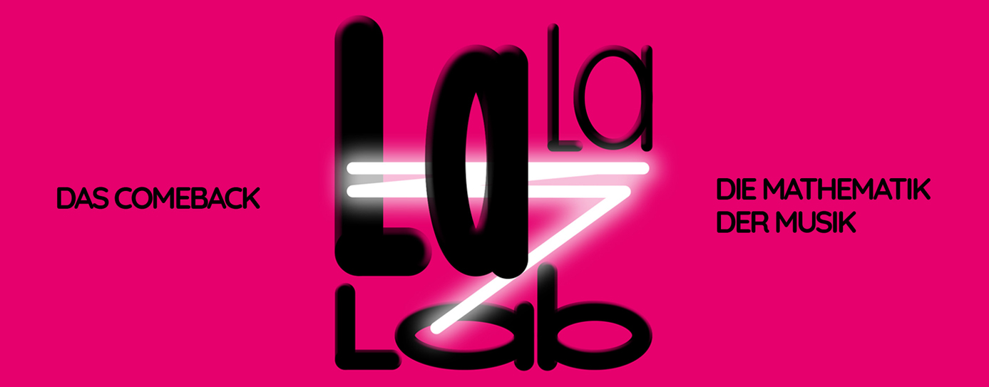 Illustrative Grafik Ausstellung La La Lab 